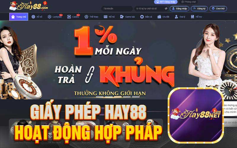 Giấy phép hoạt động hợp pháp