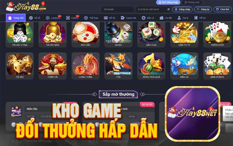 Kho game đổi thưởng hấp dẫn